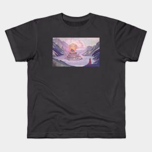 Conquerer of the Serpent by Nicholas Roerich Kids T-Shirt